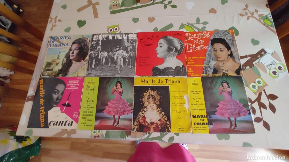 Discos de vinilo: MARIFE DE TRIANA-LOTE DE 8 EPS
