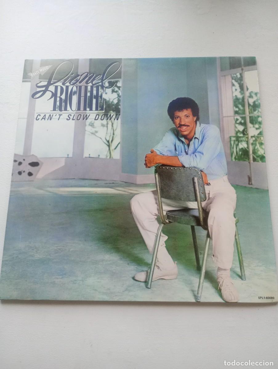 Discos de vinilo: Lionel Ritchie. Can't slow down. LP vinilo.
