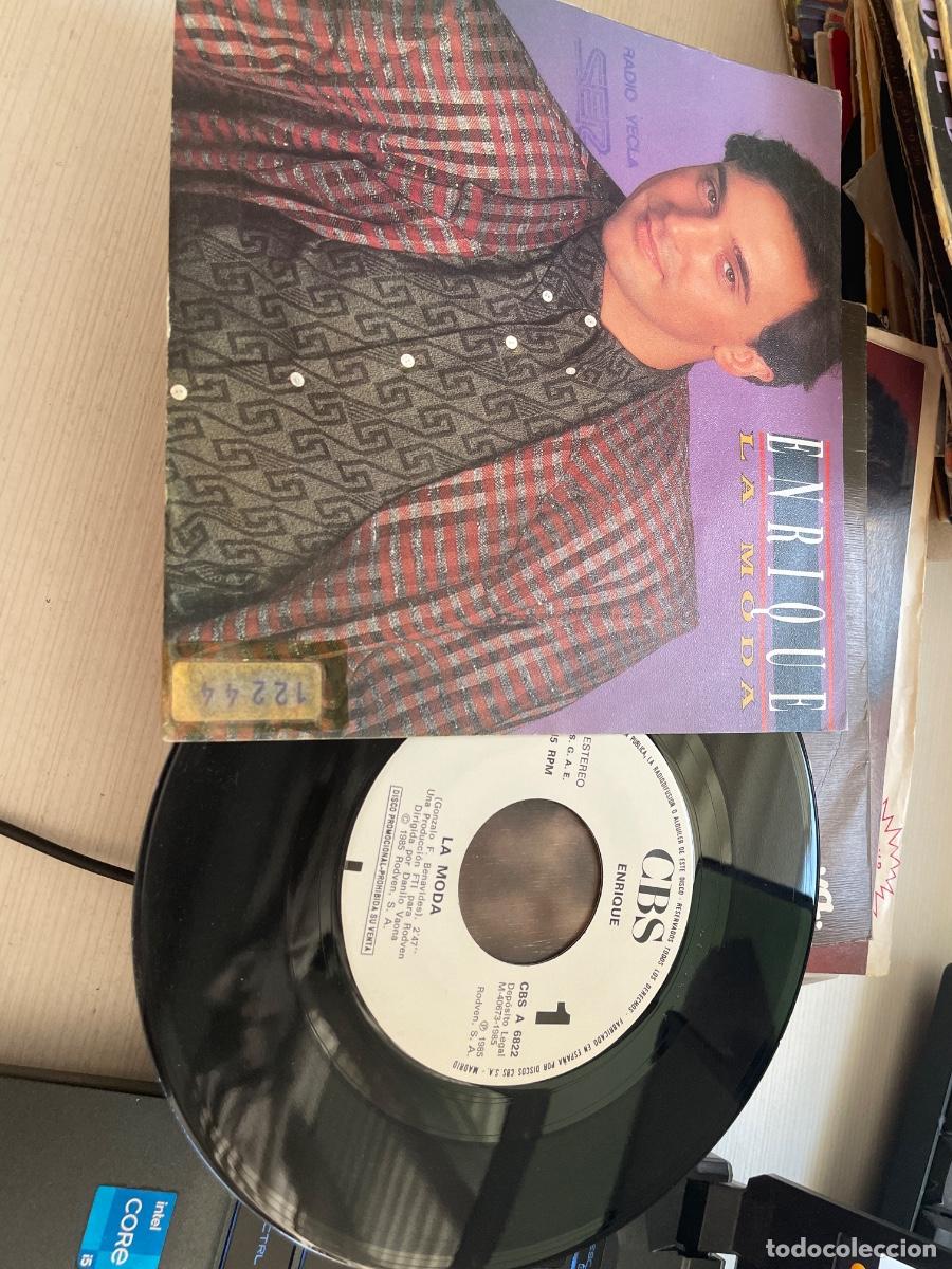 Discos de vinilo: Enrique la moda single - Foto 1