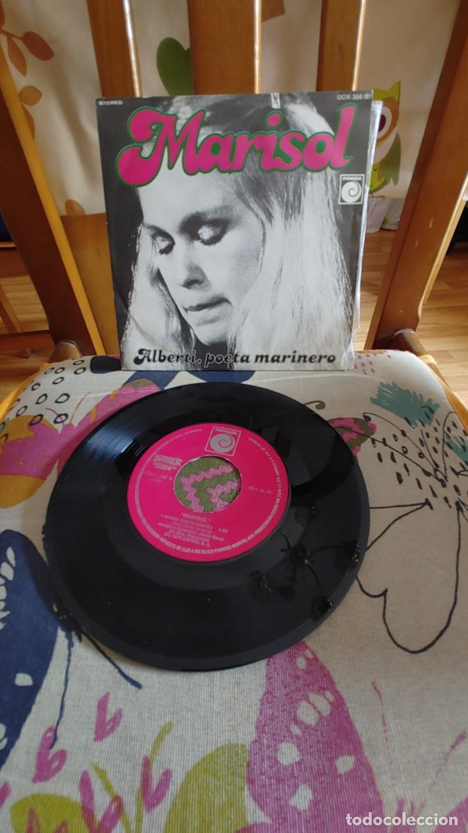 Discos de vinilo: MARISOL-SINGLE ALBERTI POETA MARINERO-BUEN ESTADO