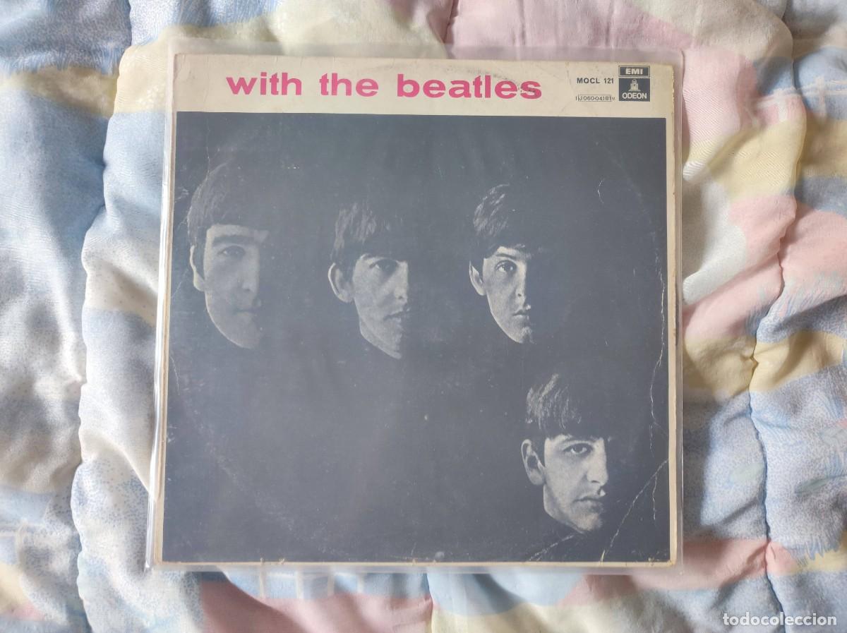 Discos de vinilo: The Beatles &ndash; With The Beatles (LP) - Edici&oacute;n Espa&ntilde;a 1970s - Odeon 1J 060-04.181 M