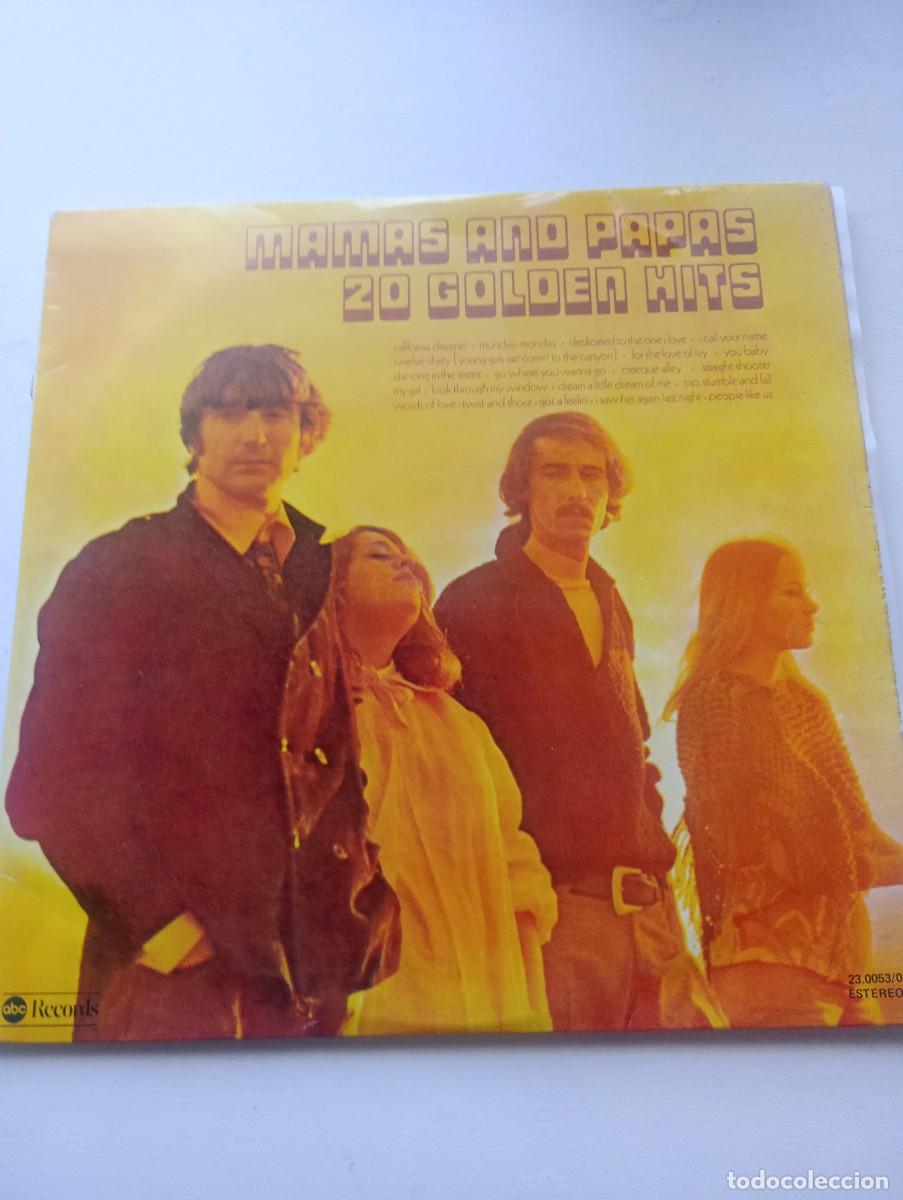 Discos de vinilo: Mamas and Papas. 20 golden hits. 2lp's vinilo