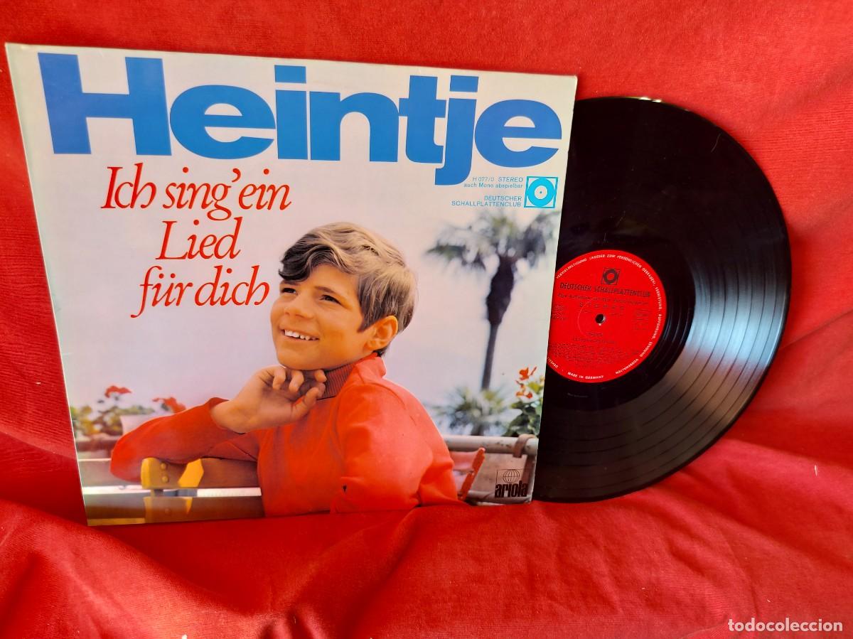 Discos de vinilo: LP. HEINTJE, ICH SING EIN LIED F&Uuml;R DICH , ( PEDIDOS M&Iacute;NIMOS 10 &euro; ) ) CAJA N.&ordm; 5 - LP