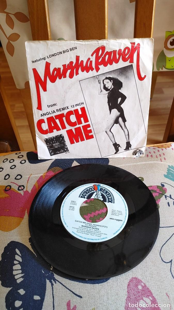 Discos de vinilo: MARSHA RAVEN-SINGLE CATCH ME - Foto 1