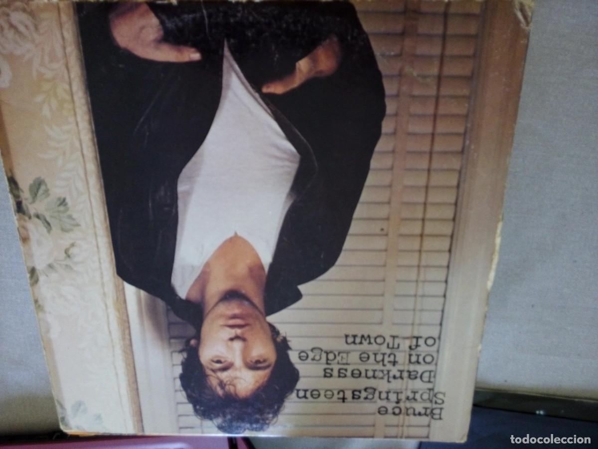 Discos de vinilo: BRUCE SPRINGSTEEN DARKNESS ON THE EDGE OF TOWN LP 1978 CON LETRAS