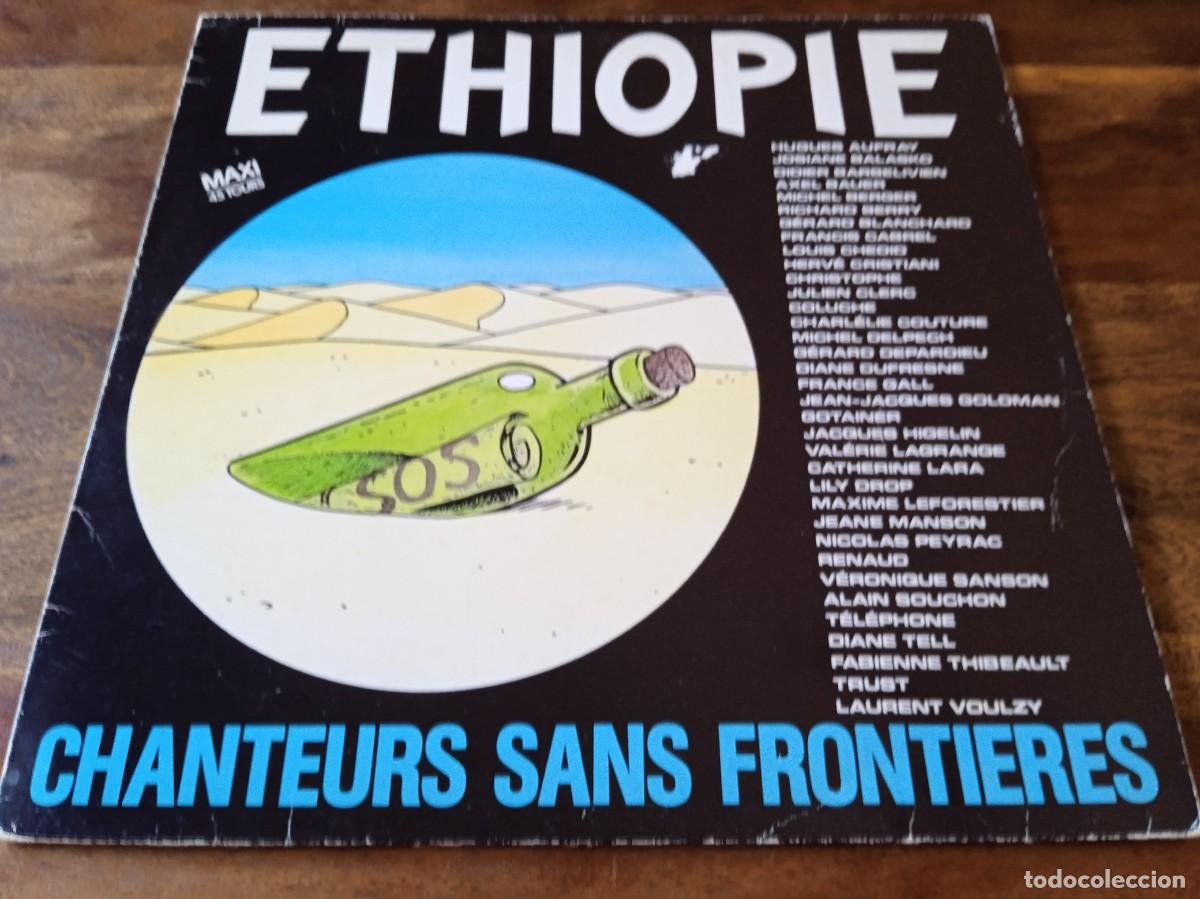 Discos de vinilo: Ethiopie - Chanteurs sans frontieres - MaxiSingle original EMI France 1985