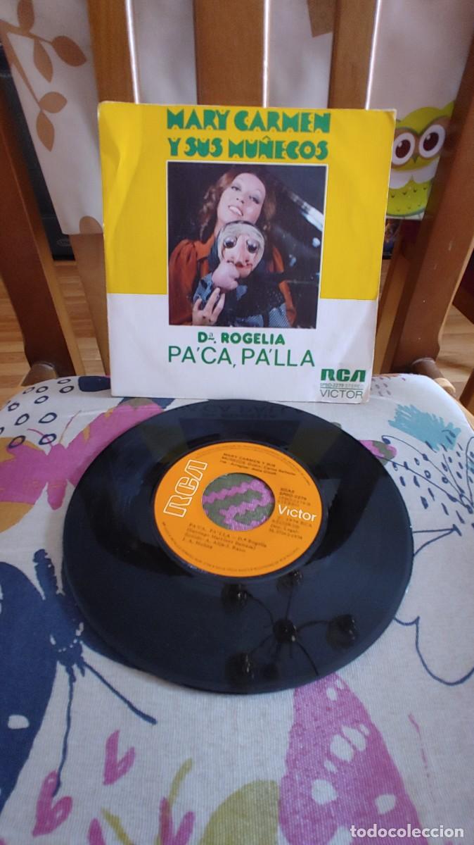 Discos de vinilo: MARY CARMEN Y SUS MU&Ntilde;ECOS-SINGLE D&ordf; ROGELIA - Foto 1