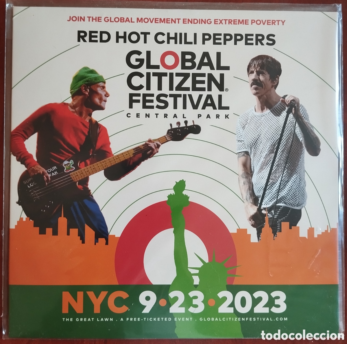 Discos de vinilo: Red Hot Chili Peppers - Global Citizen Festival - LP