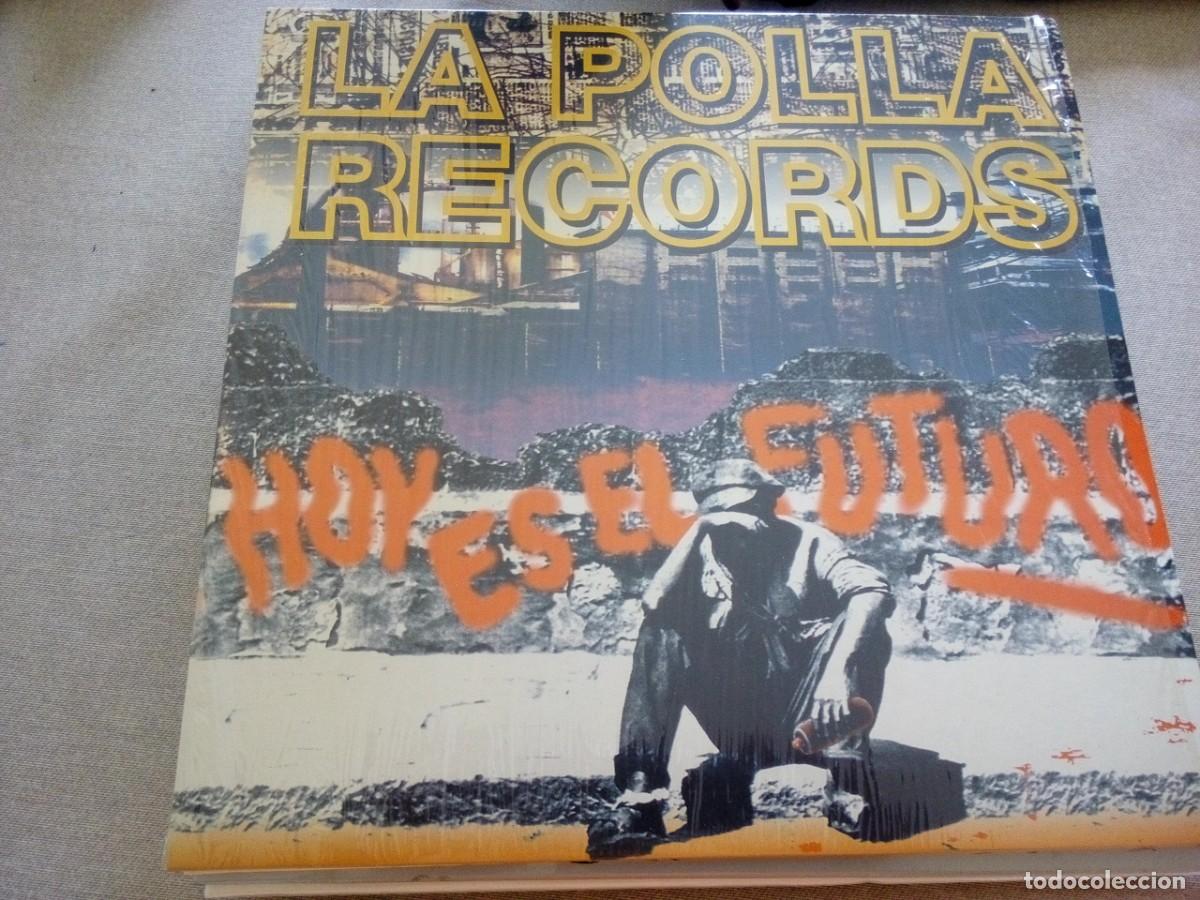 Discos de vinilo: La Polla Records &lrm;&ndash; Hoy Es El Futuro LP, Album, Reissue, Stereo, Purple CON INSERTOS