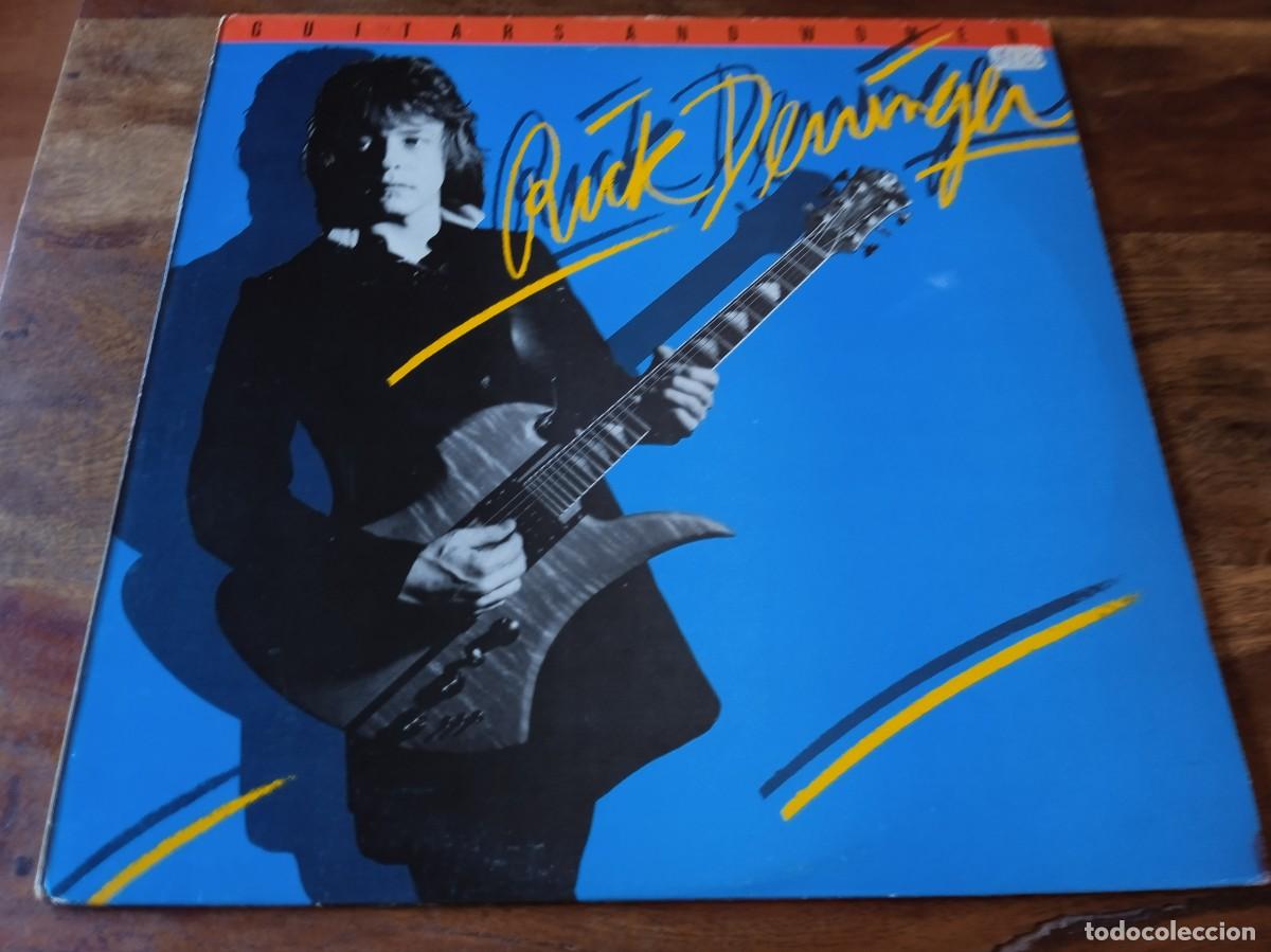 Discos de vinilo: Rick Derringer - Guitars and women - Lp original CBS Blue Sky UK 1979