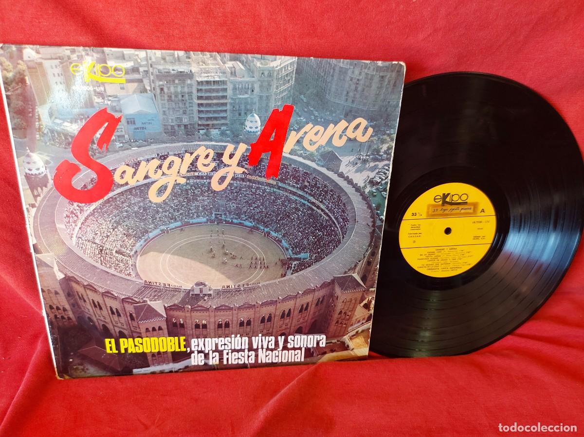 Discos de vinilo: LP. ATANASIO ORTIN SANGRE Y ARENA ORQUESTA TIPICA ESPA&Ntilde;OLA( PEDIDOS M&Iacute;NIMOS 10 &euro; ) ) CAJA N.&ordm; 5 - LP