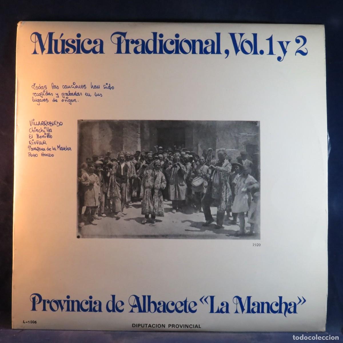 Discos de vinilo: VARIOUS &ndash; MUSICAS TRADICIONALES VOL.1 Y 2 PROVINCIA DE ALBACETE &rdquo;LA MANCHA&rdquo; - 2 LP