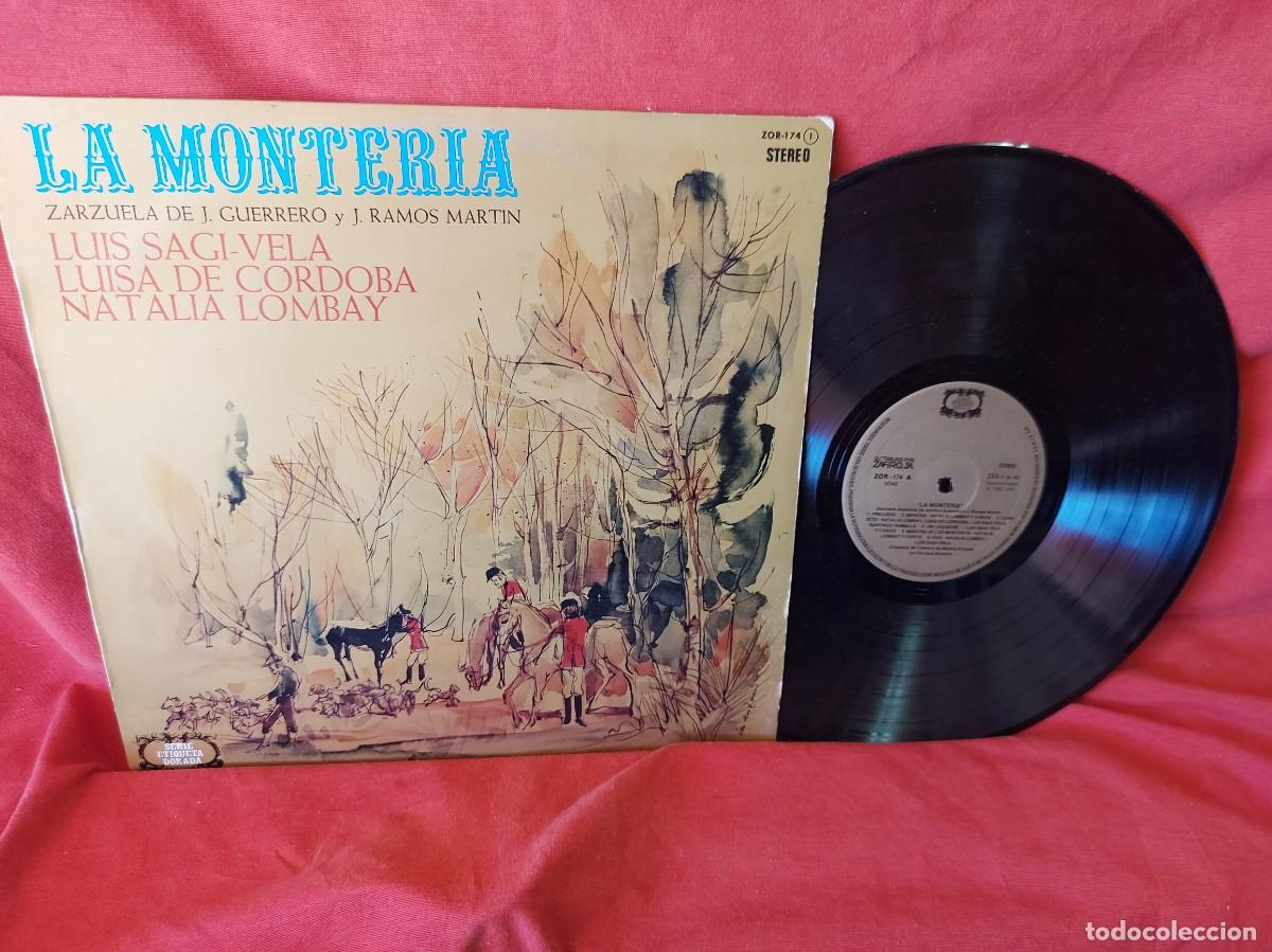 Discos de vinilo: LP. Jacinto Guerrero, Jos&eacute; Ramos Mart&iacute;n &ndash; La Monter&iacute;a( PEDIDOS M&Iacute;NIMOS 10 &euro; ) ) CAJA N.&ordm; 5 - LP