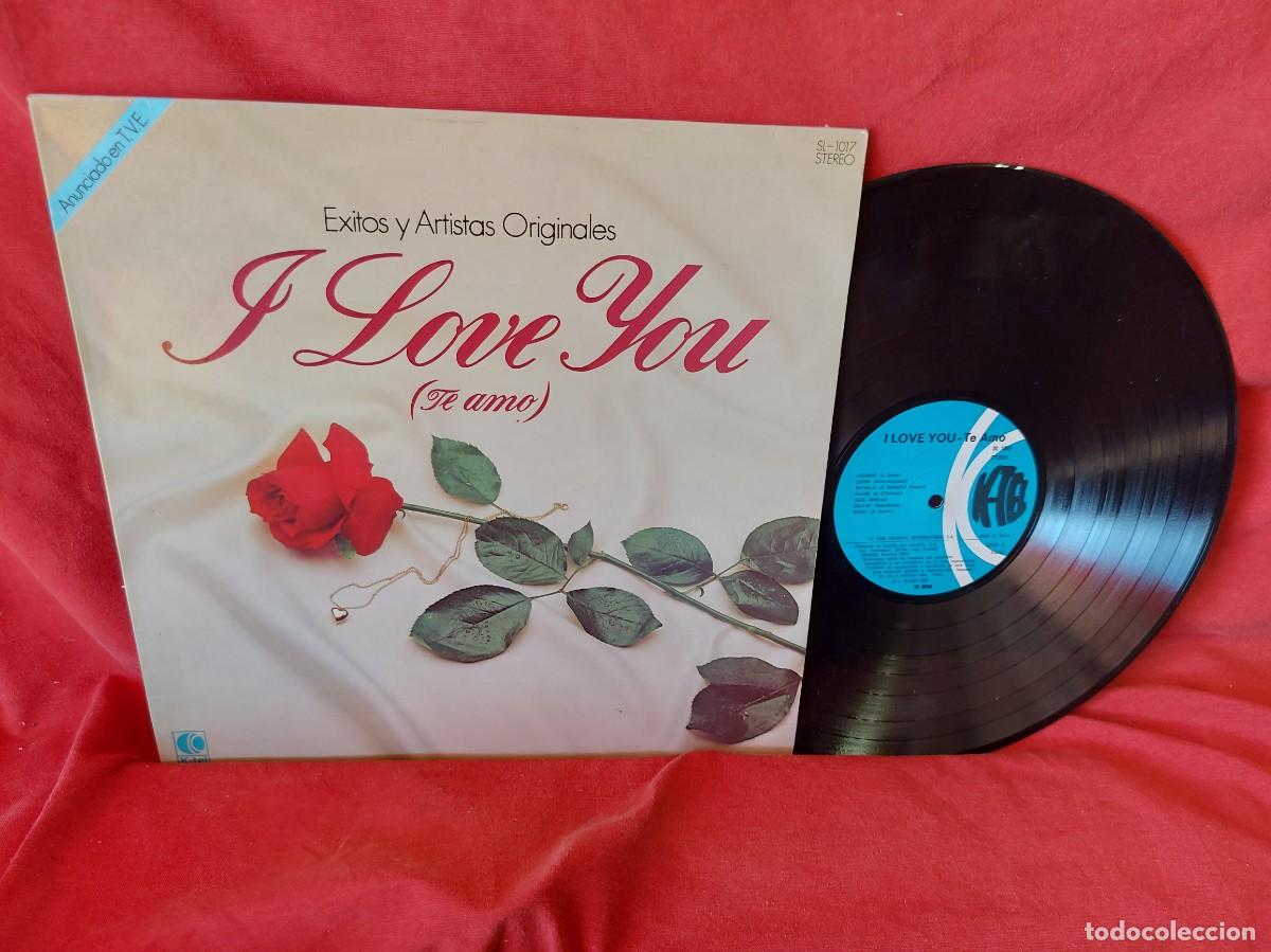Discos de vinilo: LP. I LOVE YOU ( TE AMO ) ( PEDIDOS M&Iacute;NIMOS 10 &euro; ) ) CAJA N.&ordm; 5 - LP