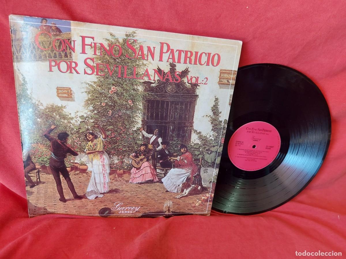 Discos de vinilo: LP. BODEGAS GARVEY FINO SAN PATRICIO POR SEVILLANAS VOL.2 ( PEDIDOS M&Iacute;NIMOS 10 &euro; ) ) CAJA N.&ordm; 5 - LP