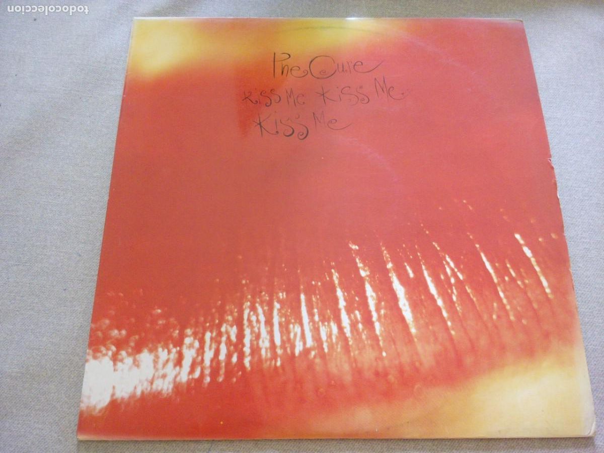 Discos de vinilo: The Cure &lrm;&ndash; Kiss Me, Kiss Me, Kiss Me 2XLPS SPAIN 1987 CON INSERTOS