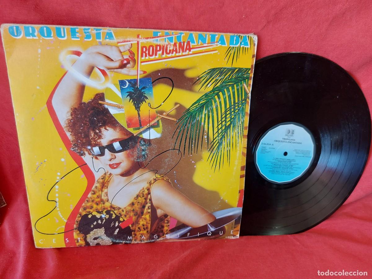 Discos de vinilo: LP. TROPICANA ,DE LA ORQUESTA ENCANTADA ( PEDIDOS M&Iacute;NIMOS 10 &euro; ) ) CAJA N.&ordm; 5 - LP