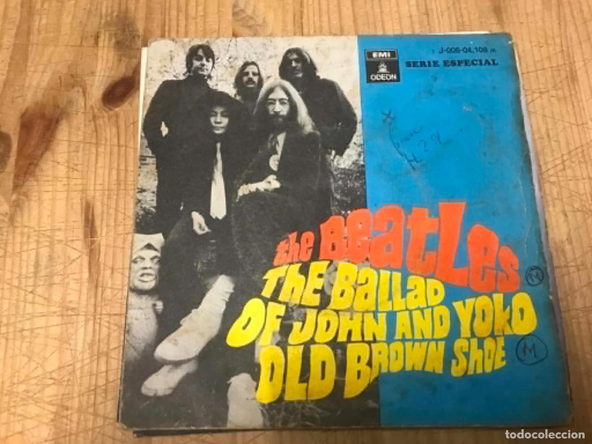 Discos de vinilo: The Beatles - The Ballad Of John And Yoko / Old Brown Shoe (7&rdquo;, Single)