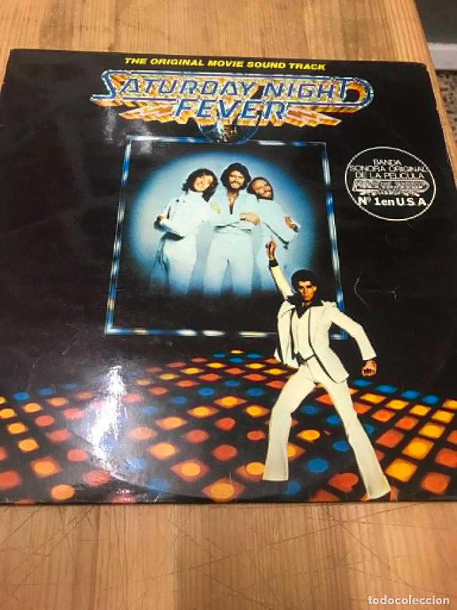Discos de vinilo: Saturday Night Fever (The Original Movie Sound Track) (2xLP, Album, Comp, Gat)