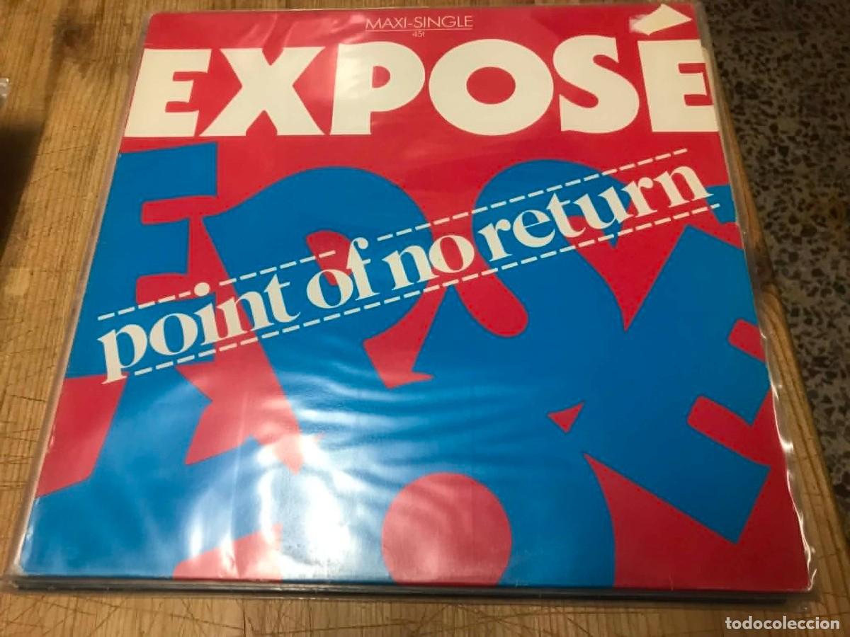 Discos de vinilo: Expos&eacute; - Point Of No Return (12&rdquo;, Maxi)-electro funk