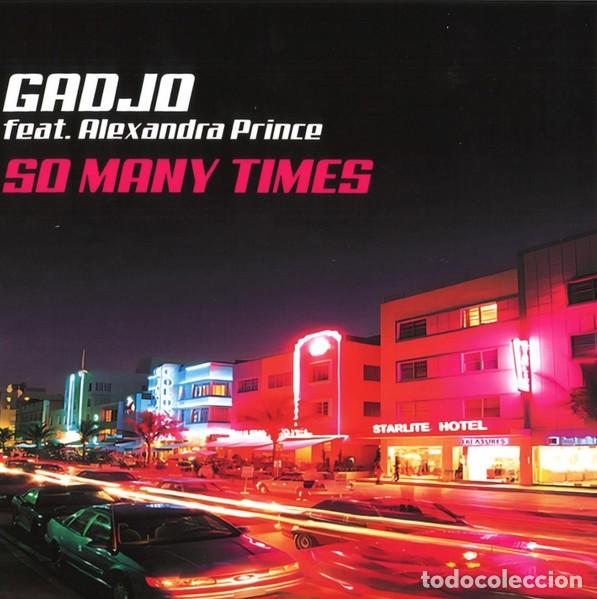 Discos de vinilo: Gadjo Featuring Alexandra Prince &ndash; So Many Times-ITALY-2026-MAXI SINGLE-PRECINTADO