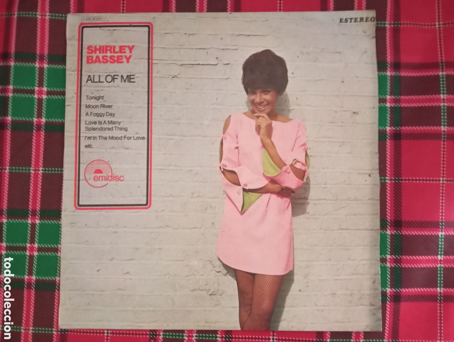 Discos de vinilo: Shirley Bassey All of me LP 1971
