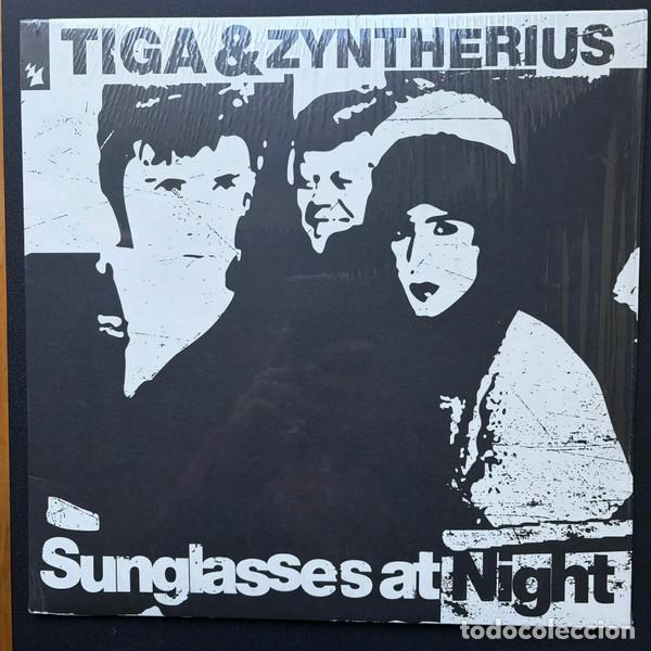 Discos de vinilo: Tiga & Zyntherius &ndash; Sunglasses At Night-GERMANY-2025-MAXI SINGLE-PRECINTADO