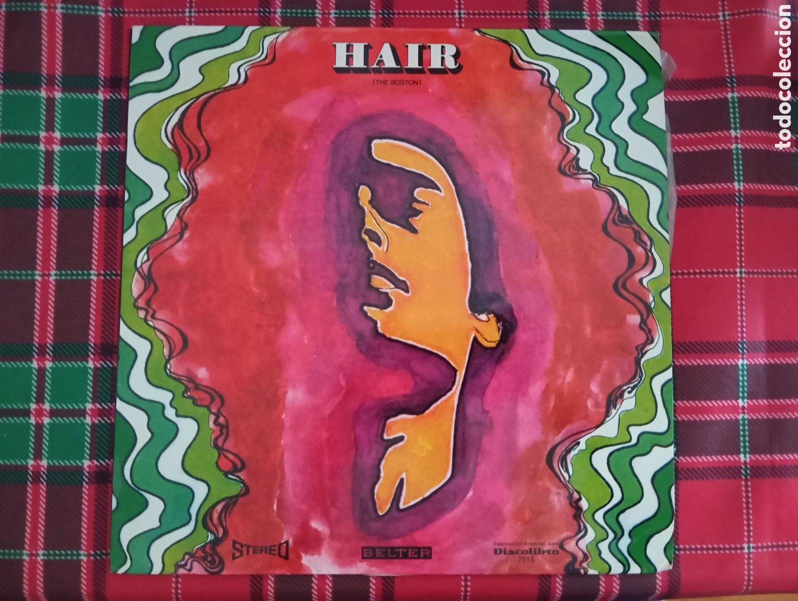 Discos de vinilo: Hair The Boston LP Belter Discolibro