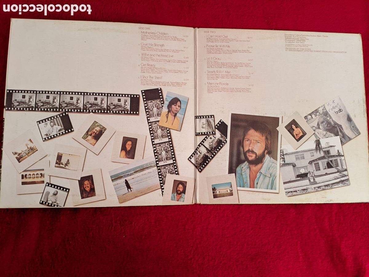 Discos de vinilo: // Eric Clapton &lrm;&ndash; 461 Ocean Boulevard - RSO Francia 1974, gatefold - Foto 3