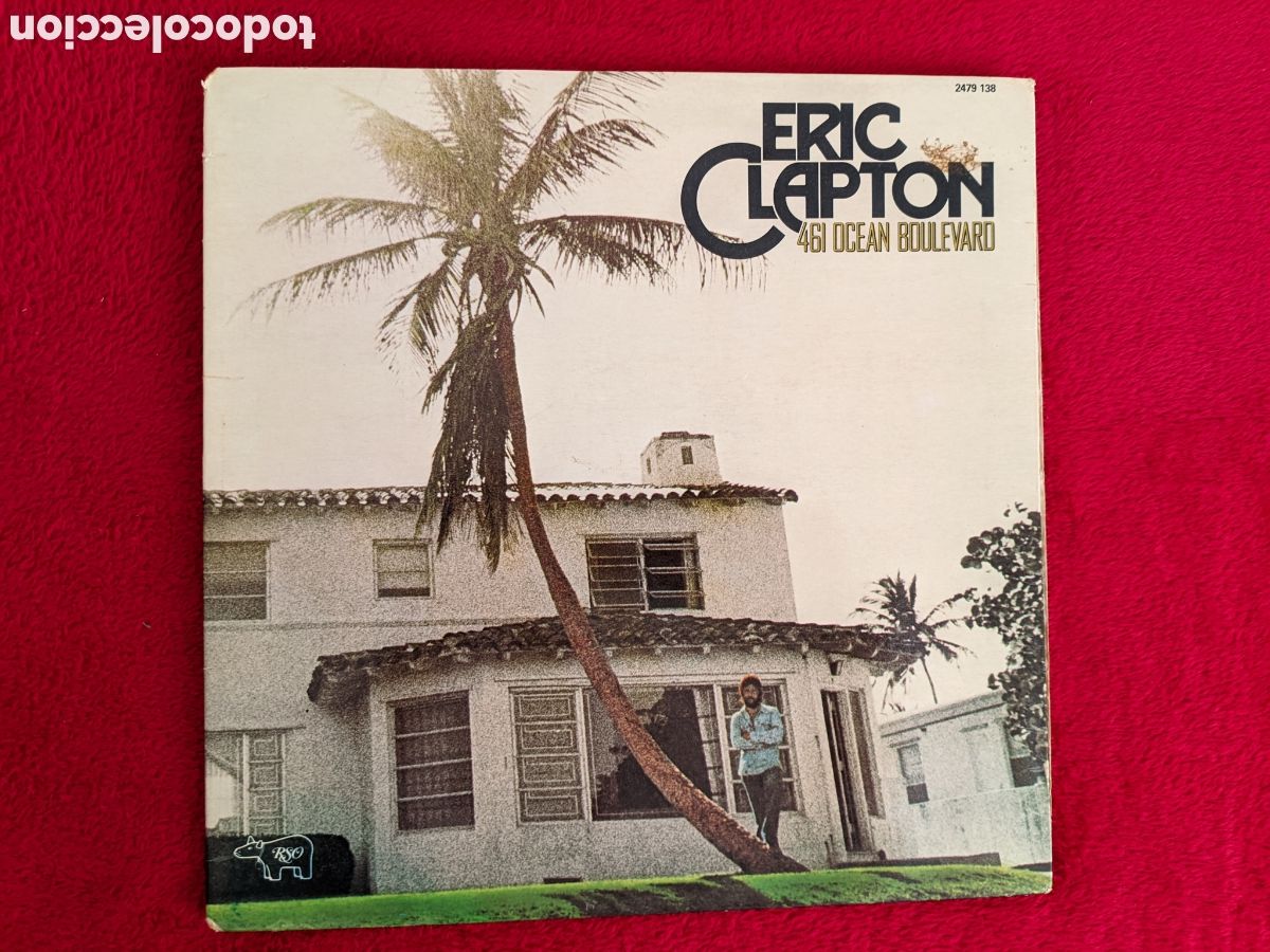 Discos de vinilo: // Eric Clapton &lrm;&ndash; 461 Ocean Boulevard - RSO Francia 1974, gatefold