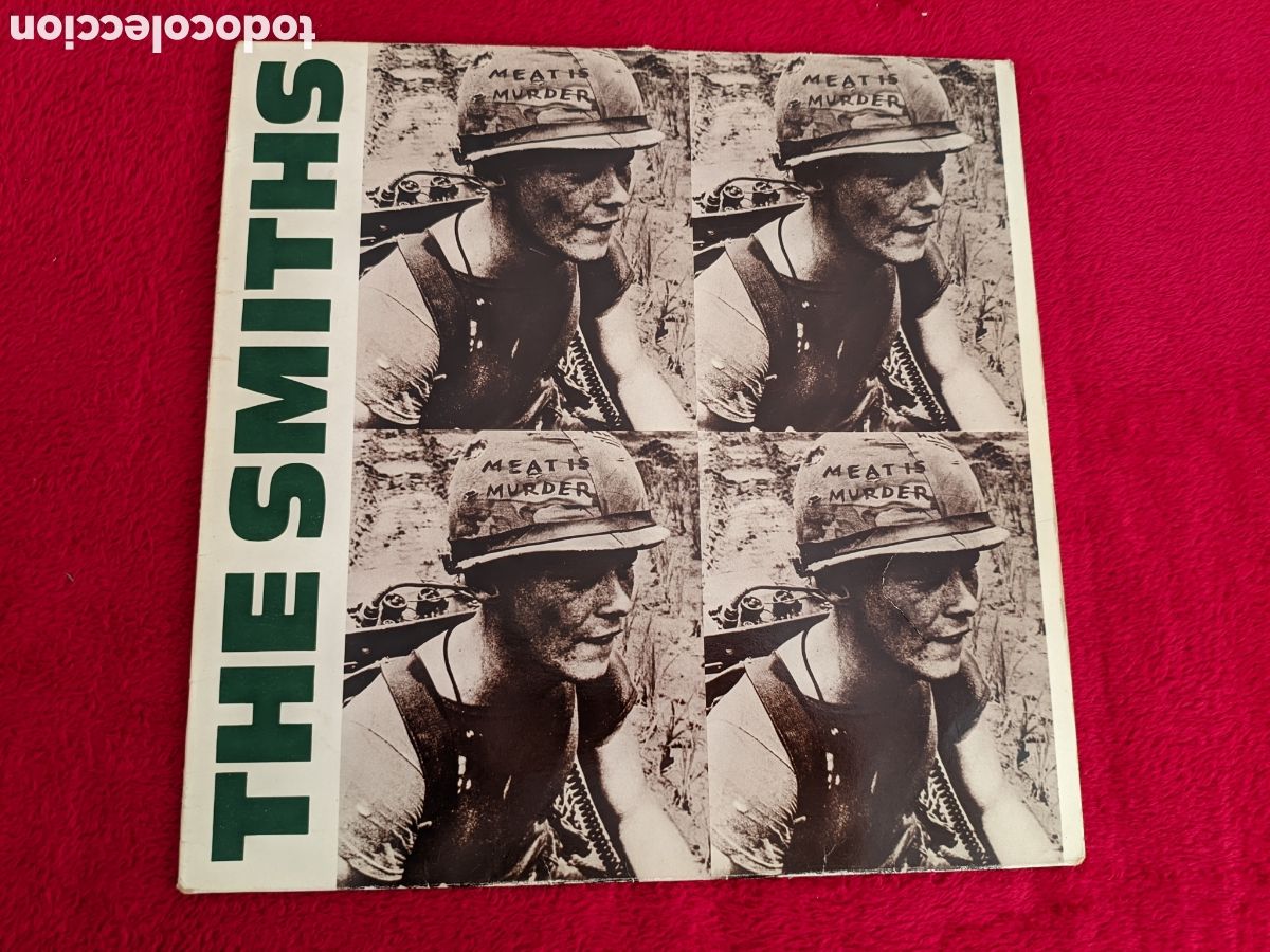 Discos de vinilo: // The Smiths &ndash; Meat Is Murder - Rough Trade Espa&ntilde;a 1985