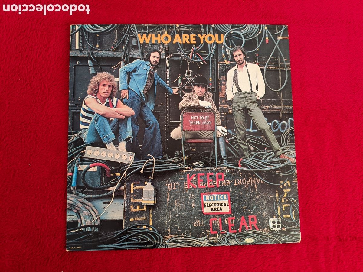 Discos de vinilo: // The Who &ndash; Who Are You - MCA USA 1978