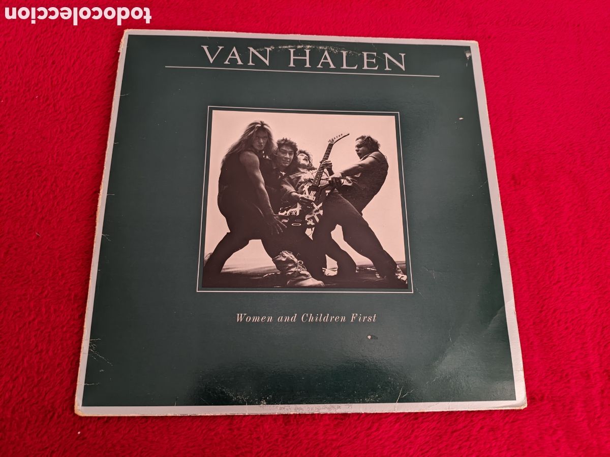 Discos de vinilo: // Van Halen &lrm;&ndash; Women And Children First - Warner Francia 1980