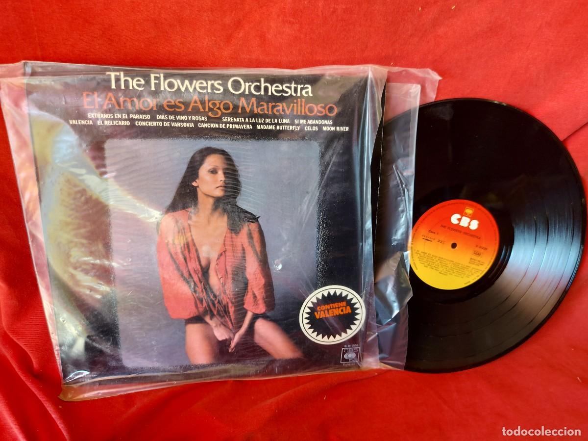 Discos de vinilo: LP THE FLOWERS ORCHESTRA ,EL AMOR ES ALGO MARAVILLOSO ( PEDIDOS M&Iacute;NIMOS 10 &euro; ) ) CAJA N.&ordm; 5 - LP