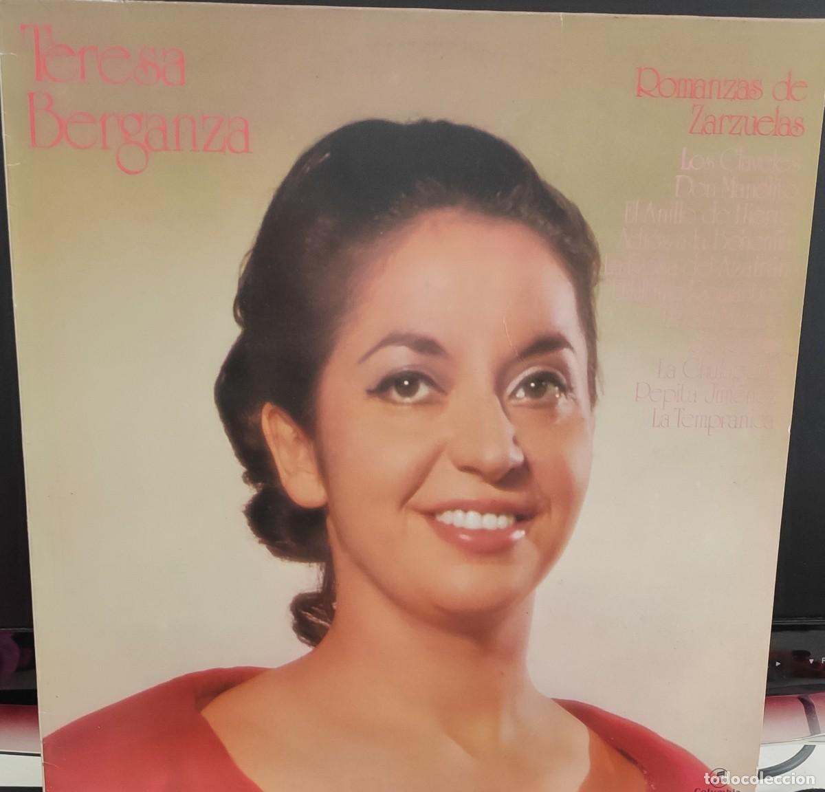 Discos de vinilo: Vinilo LP Teresa Berganza - Romanzas de Zarzuela (1987, NM)