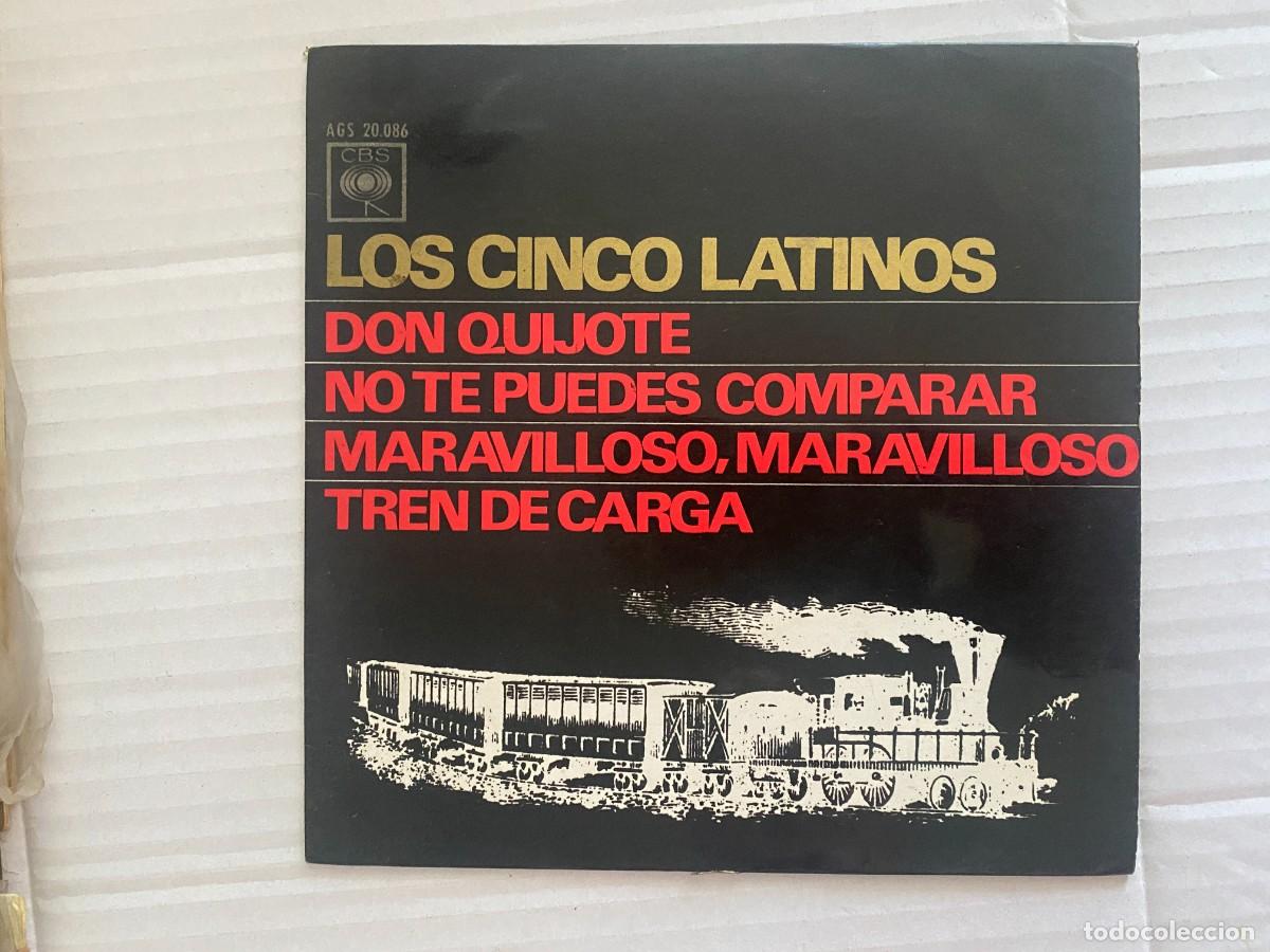 Discos de vinilo: SINGLE LOS CINCO LATINOS - DON QUIJOTE.... - Foto 1