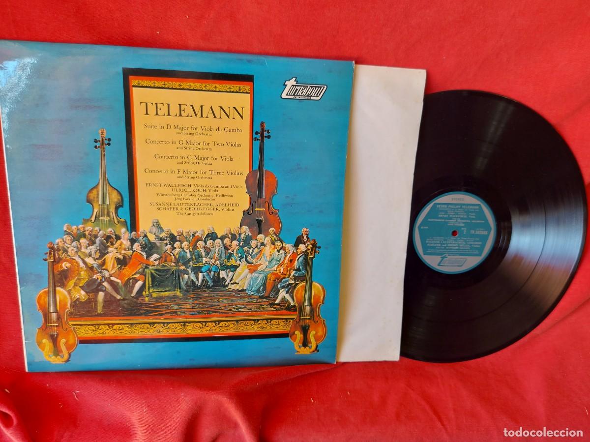 Discos de vinilo: LP Telemann ( PEDIDOS M&Iacute;NIMOS 10 &euro; ) ) CAJA N.&ordm; 5 - LP