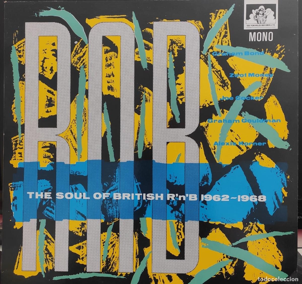 Discos de vinilo: Vinilo LP The Soul of British R'n'B 1962-1968 (UK 1986, NM)