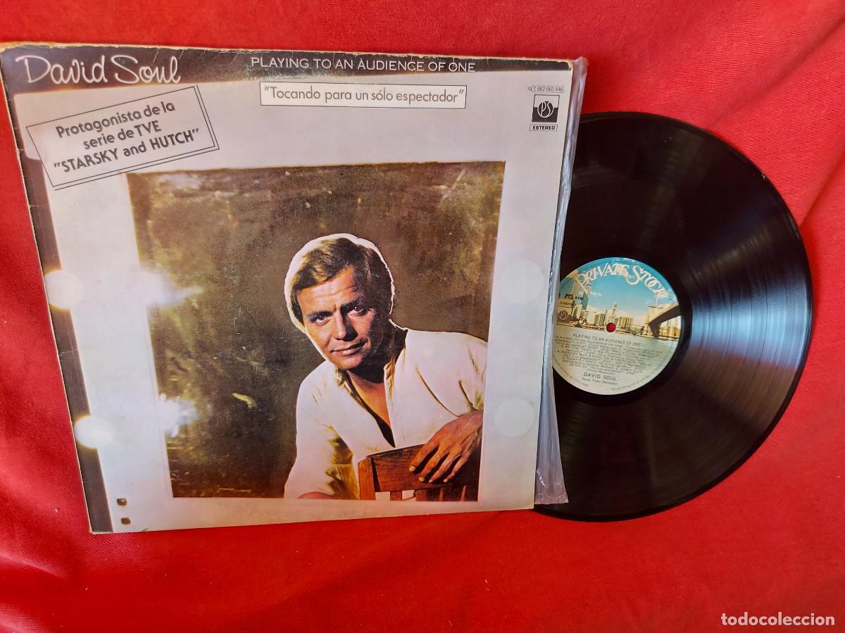 Discos de vinilo: LP DAVID SOUL - PLAYING TO AN AUDIENCE OF ONE ( PEDIDOS M&Iacute;NIMOS 10 &euro; ) ) CAJA N.&ordm; 5 - LP