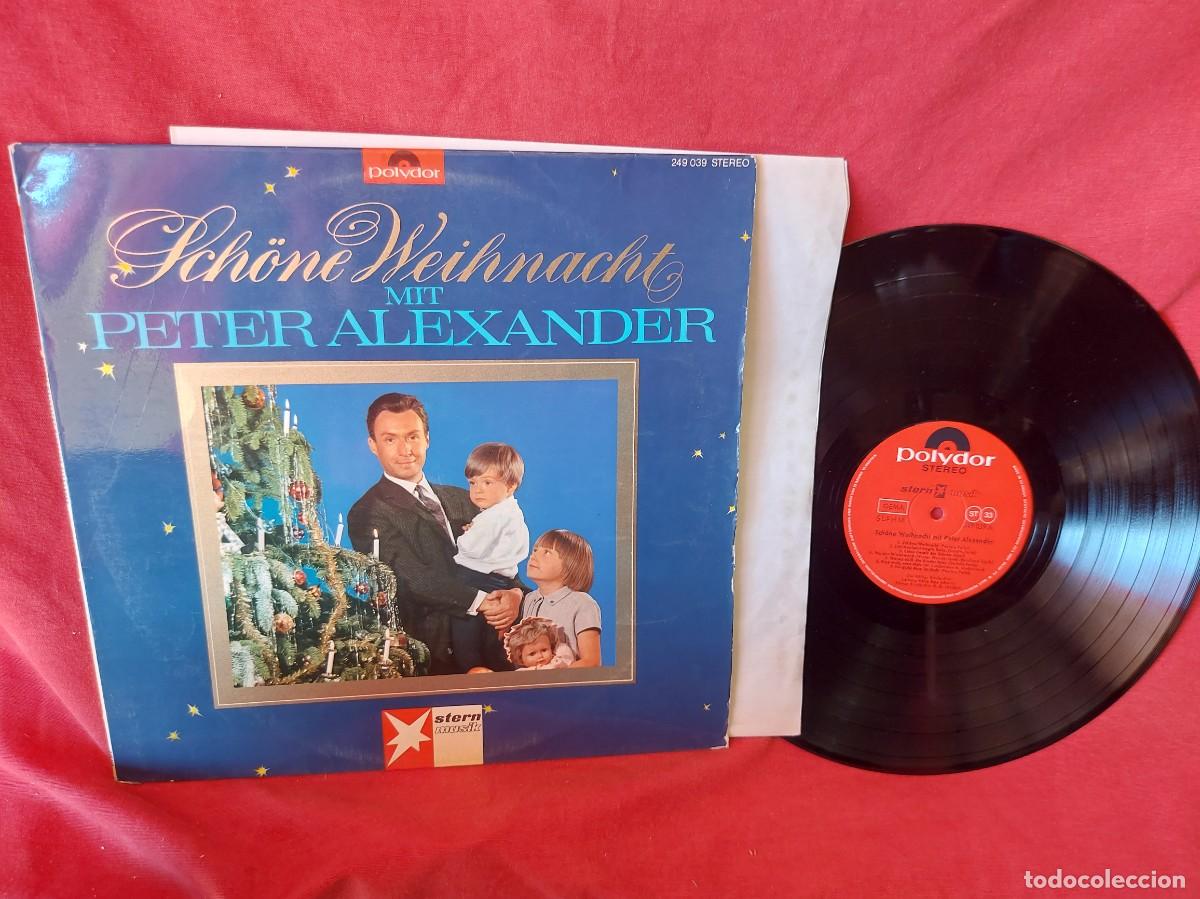 Discos de vinilo: LP Peter Alexander &ndash; Sch&ouml;ne Weihnacht Mit ( PEDIDOS M&Iacute;NIMOS 10 &euro; ) ) CAJA N.&ordm; 5 - LP
