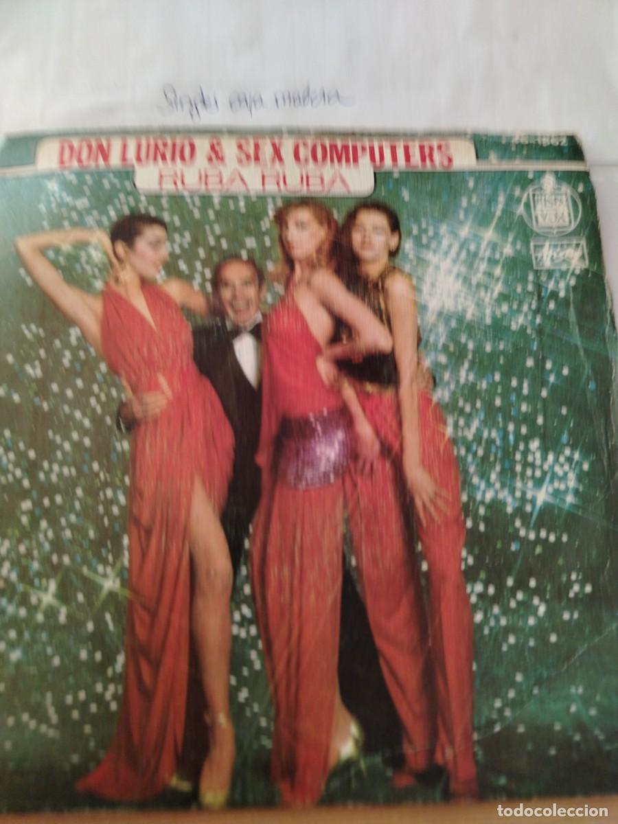Discos de vinilo: Single vinilo don lurio sex computers ruba ruba