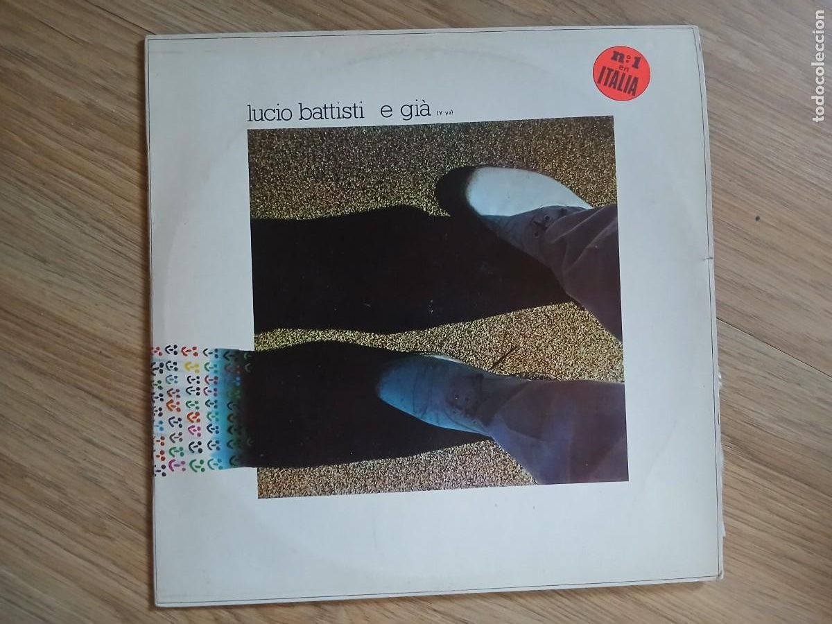 Discos de vinilo: Lucio Battisti - E gi&agrave; - Foto 1