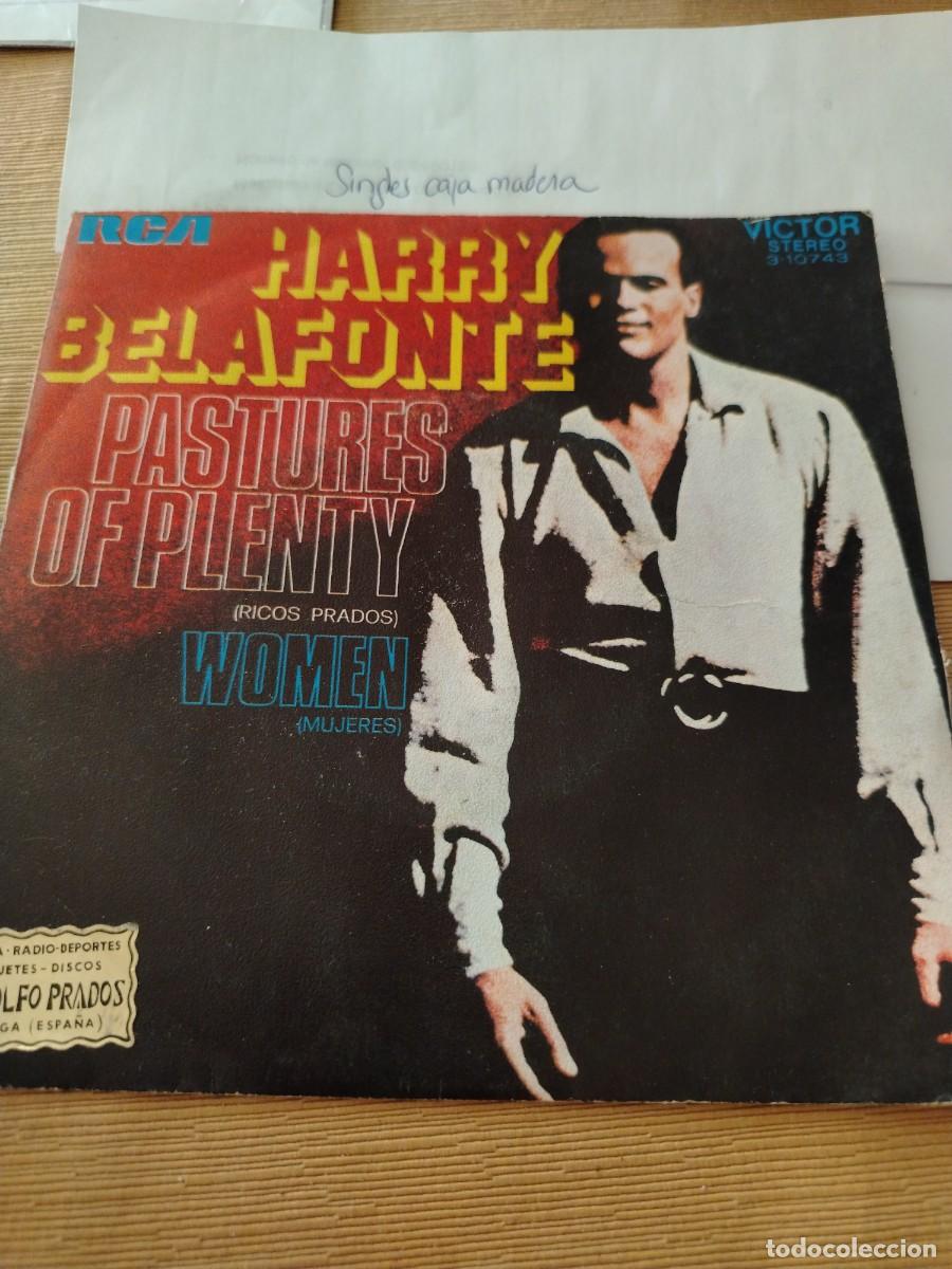 Discos de vinilo: Single vinilo Harry belafonte ricos prados, mujeres