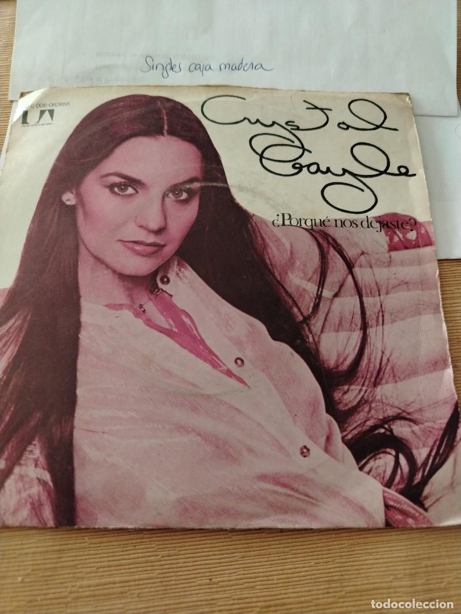 Discos de vinilo: Single vinilo crystal Gayle porque nos dejaste