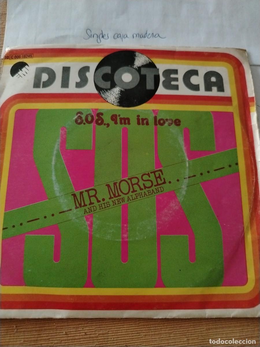 Discos de vinilo: Single vinilo discoteca SOS I'm in love Mr morse