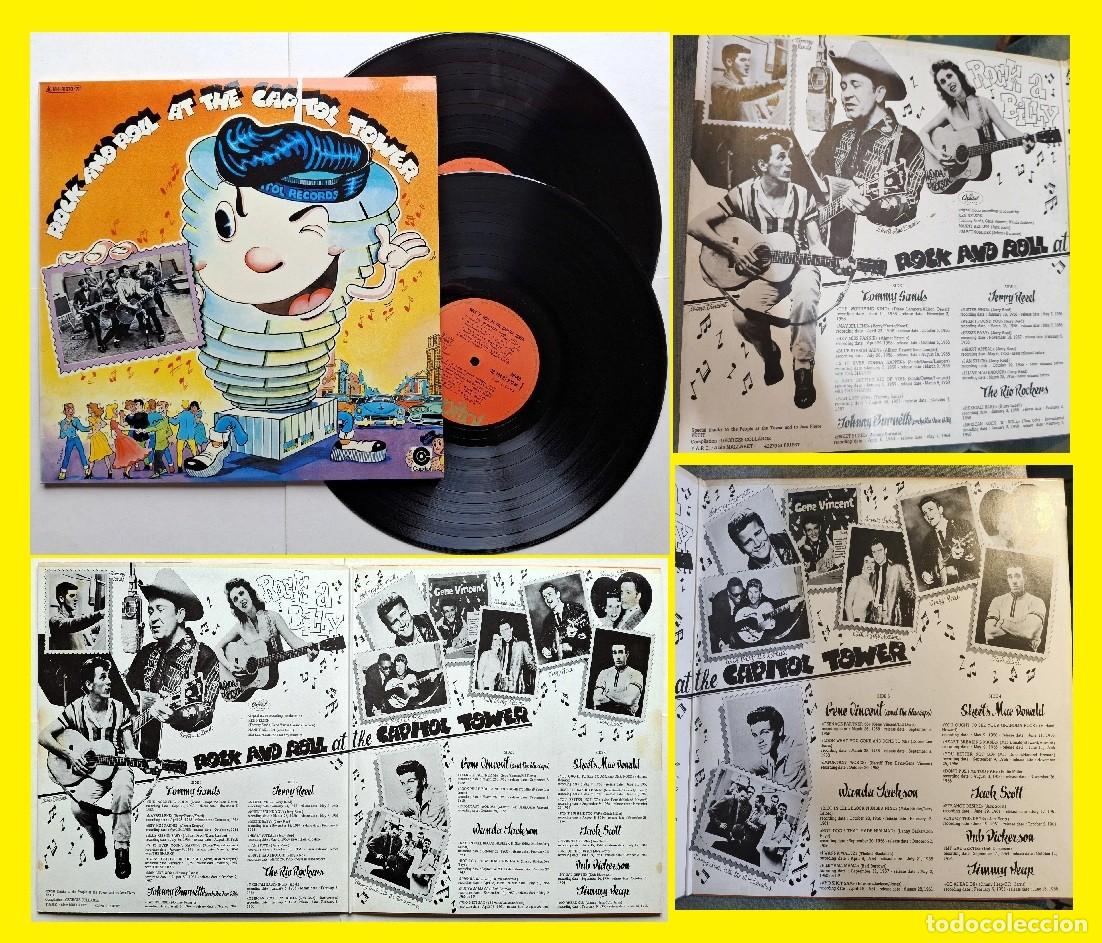 Discos de vinilo: Rock 'N' Roll at the Capitol Tower 1975, Rock & Roll, Rockabilly 32 temas !! RARE 2LPs, IMPECABLE