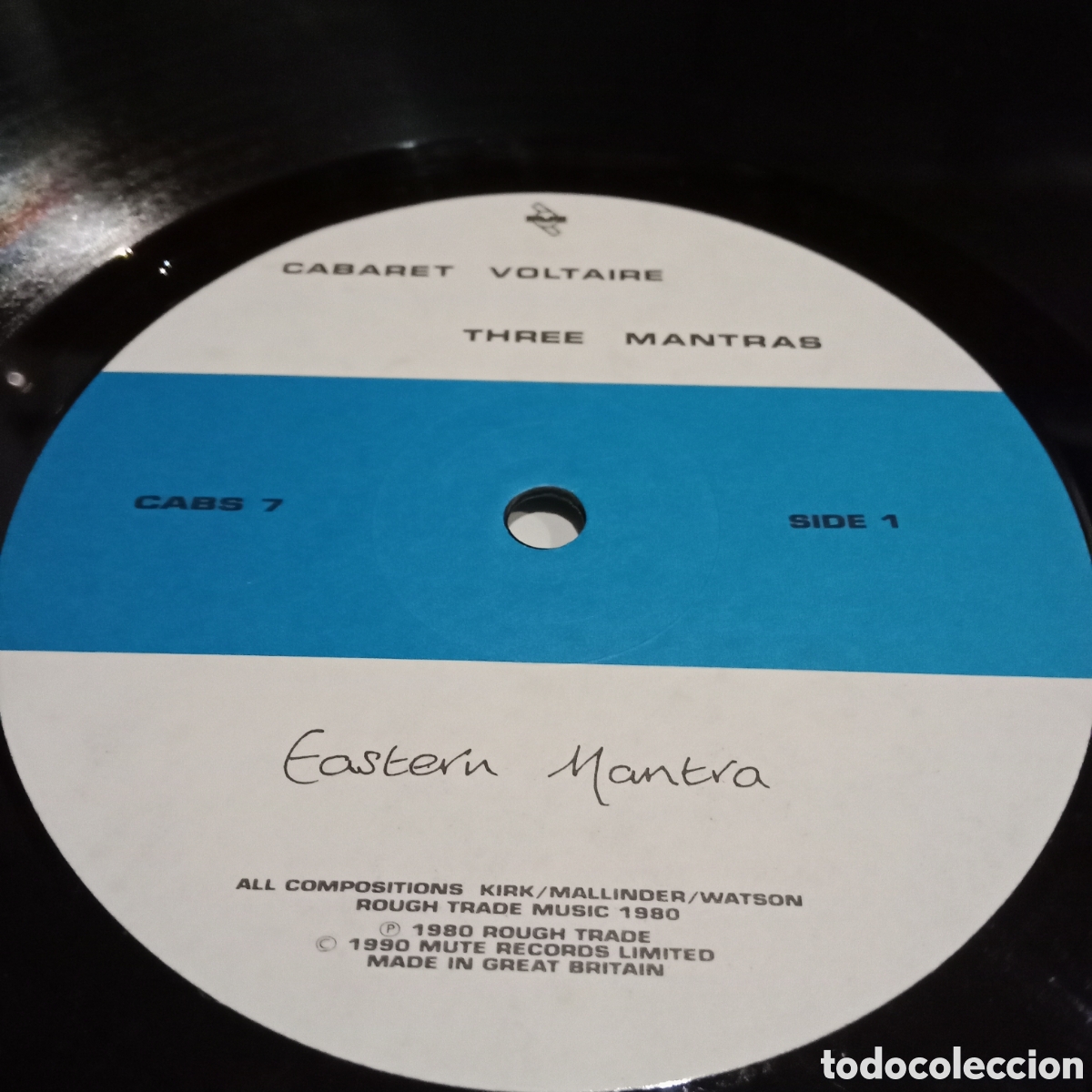 Discos de vinilo: CABARET VOLTAIRE - THREE MANTRAS - MAXI-SINGLE 12&rdquo; - Foto 4