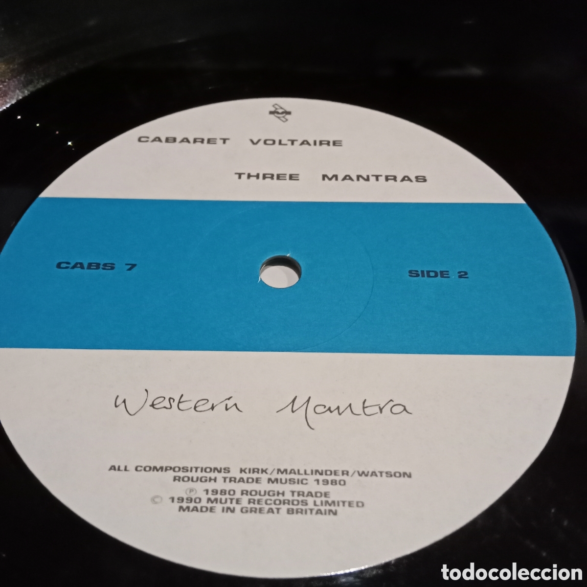 Discos de vinilo: CABARET VOLTAIRE - THREE MANTRAS - MAXI-SINGLE 12&rdquo; - Foto 5