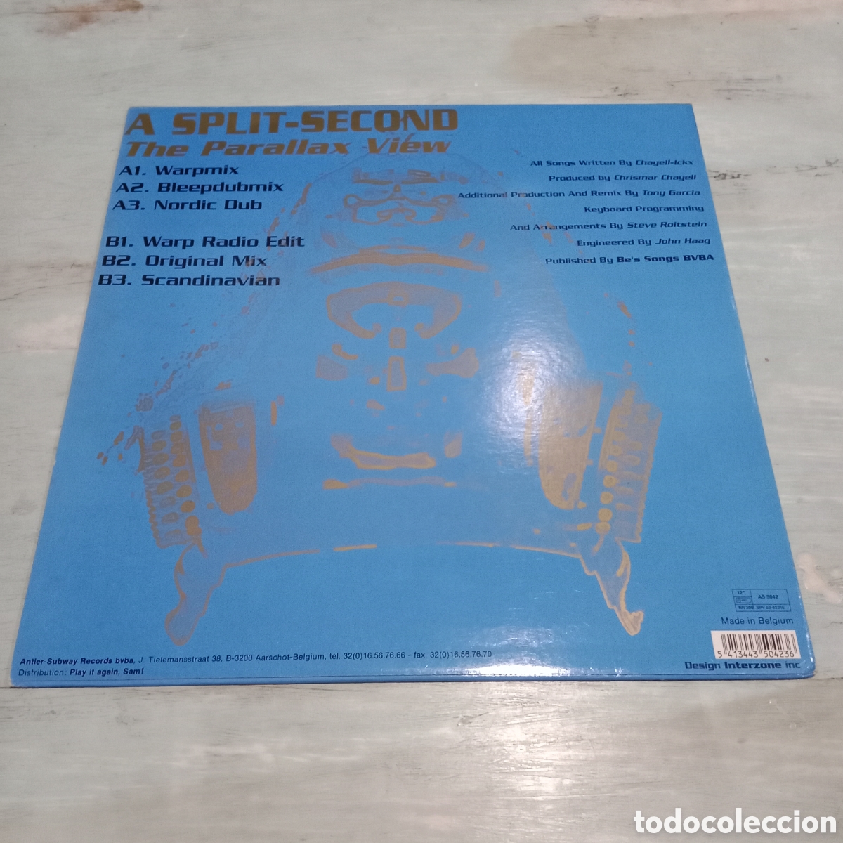 Discos de vinilo: A SPLIT - SECOND - THE PARALLAX VIEW - LP - Foto 2
