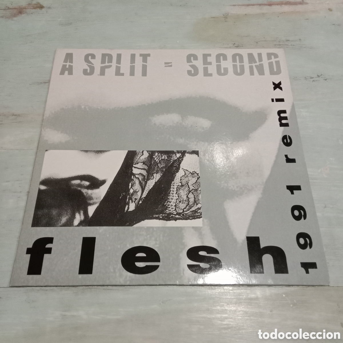 Discos de vinilo: A SPLIT - SECOND - FLESH (1991 REMIX) - MAXI-SINGLE 12&rdquo;